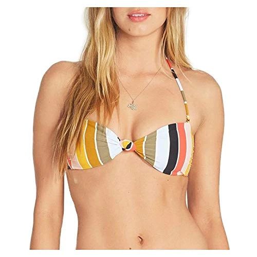 Women's High on Sun Bandeau Bikini Top, Multi, Large