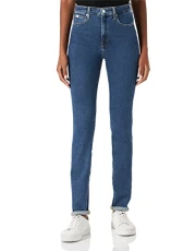Women's HIGH Rise Skinny Jeans, Denim Medium, 32W / 32L Women's HIGH Rise Skinny Jeans, Denim Medium, 32W / 32L