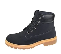 Womens High Top Boots Hiking Desert Trail Combat Ladies Black Ankle Chelsea Safety Work Lace Up Bike