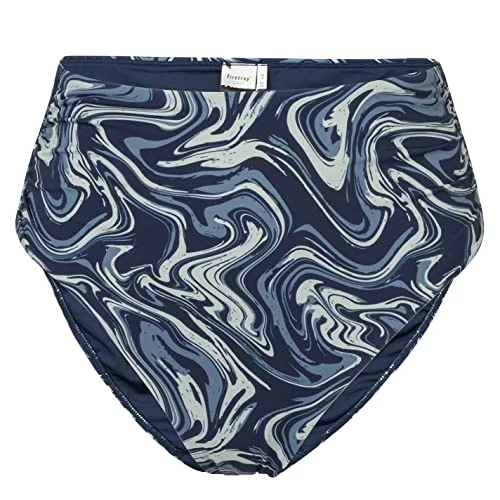 Womens High Waisted Bottom Green Marble M