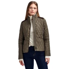 Women's Highfield Quilted Jacket, Winter Moss/Classic, Winter Moss/Classic, 18 Women's Highfield Quilted Jacket, Winter Moss/Classic, Winter Moss/Classic, 18