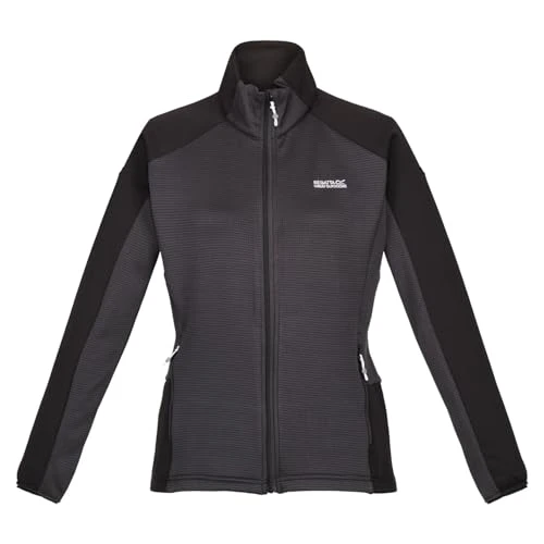 Womens Highton W Full Zip Fleece Top Black M