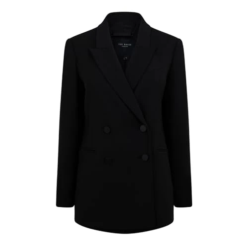 Womens Hildia Blazer Black S