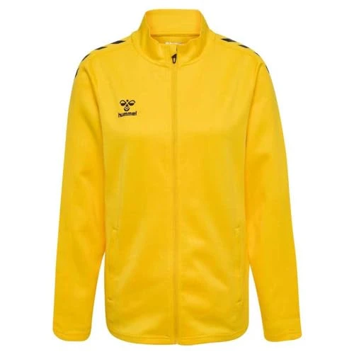 Women's Hmlcore Xk Poly Zip Sweat Woman Cardigan Sweater, Sports Yellow, L