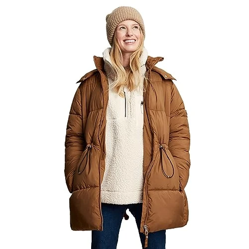 Womens Holsworth Padded Quilted Hooded Winter Coat