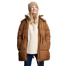 Womens Holsworth Padded Quilted Hooded Winter Coat