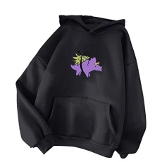 Women's hoodie winter long sleeve hoodie women's casual normal lacquer cute Christmas print hoodie women's oversize with hood, black, S Women's hoodie winter long sleeve hoodie women's casual normal lacquer cute Christmas print hoodie women's oversize with hood, black, S