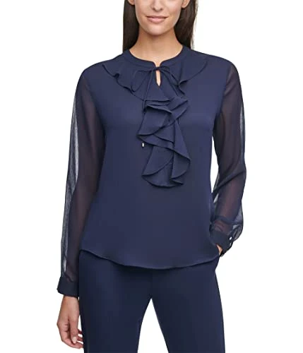 Women's Hsvth17a-mid-medium Blouse, Midnight, M