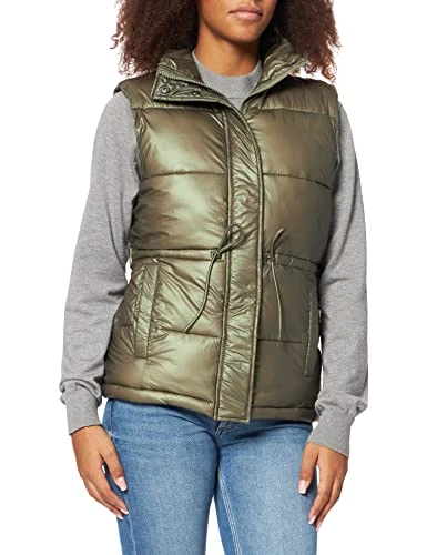 Women's IHELLETTE WA Quilted Vest, 190512_Ivy Green, 38 Regular