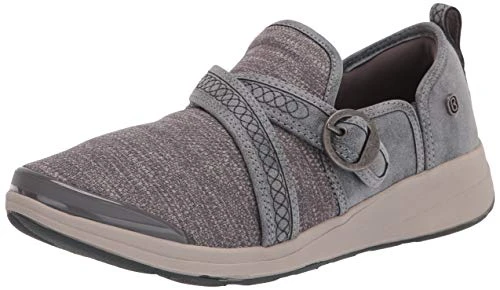 Women's Indigo Loafer, Grey Diamond Dip Fabric, 7.5 UK