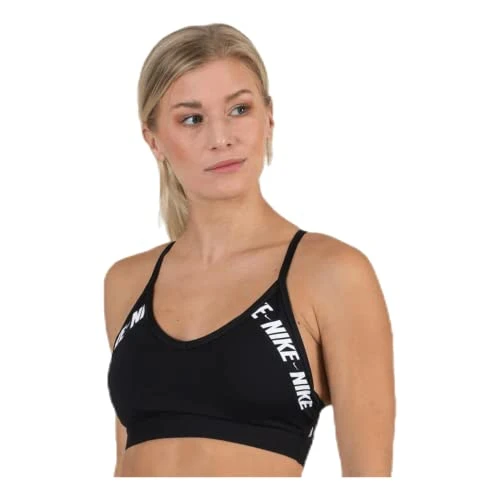 Women's Indy Bikini Top, Black/White, M UK