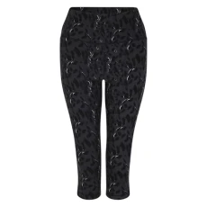 Women's Influential 3/4 Gym Leggings, Squat Proof Yoga Pants for Ladies, Cropped Stretchy Fitness Tights Women's Influential 3/4 Gym Leggings, Squat Proof Yoga Pants for Ladies, Cropped Stretchy Fitness Tights