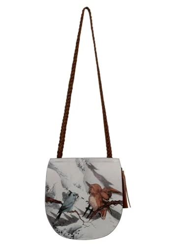Women's Ivy Bag-Chatting on a Branch, Multicoloured, UK One Size