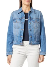 Women's Jacket 27yfdn00n, Blue Denim 906, XS Women's Jacket 27yfdn00n, Blue Denim 906, XS
