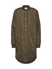 Women's Jacket Quilted Long Coat Long Sleeve with Buttons Quilted Jacket Women's Jacket Quilted Long Coat Long Sleeve with Buttons Quilted Jacket, Grape Leaf, 38 cm Women's Jacket Quilted Long Coat Long Sleeve with Buttons Quilted Jacket Women's Jacket Quilted Long Coat Long Sleeve with Buttons Quilted Jacket, Grape Leaf, 38 cm