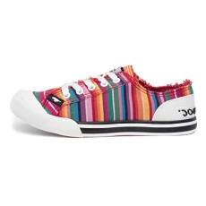 Women's Jazzin' Trainers, Red Eden Stripe, 5 UK