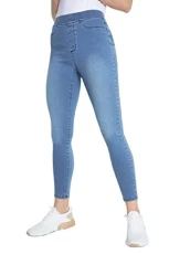 Womens Jegging Jeans, High Waisted Stretchy Denim Leggings (Blue Wash, 10) Womens Jegging Jeans, High Waisted Stretchy Denim Leggings (Blue Wash, 10)