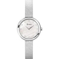 Women's Jewellery Silver and Mother of Pearl Watch - Silver