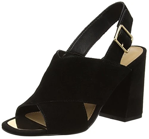 Women's Joli Heels Sandals, Black (Black Suede / 91), 6 UK