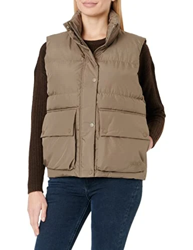 Women's Jxcarla Note Puffer Vest Sn, Morel, M