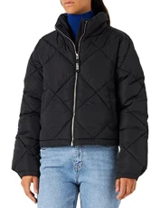 Women's Jxpower Short Quilted Jacket Sn, Black, XS Women's Jxpower Short Quilted Jacket Sn, Black, XS
