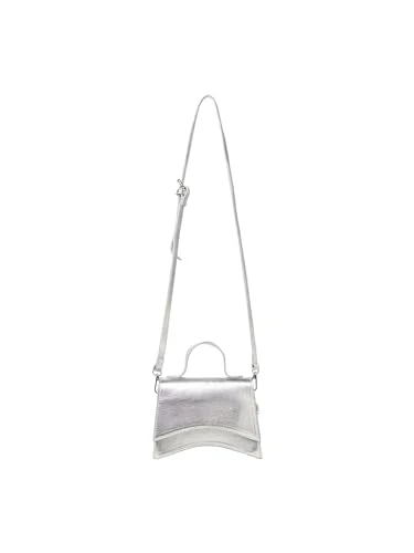 Women's Jxsantaana Bag Noos Shoulder, Silver Colour/Detail: w. Metallic, Keine Angabe