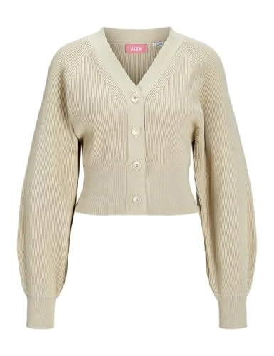 Women's Jxstina Twist Cardigan Knit Sweater, Fog, S