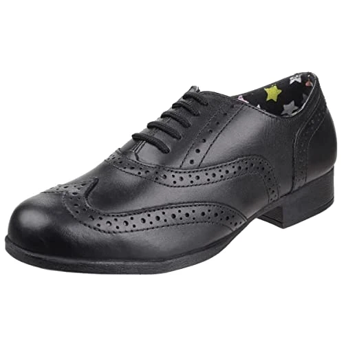 Women's Kada Brogue, Black Black, 5 UK