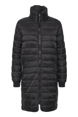 Women's Kalira Long Jacket, Black Deep, UK 10 Women's Kalira Long Jacket, Black Deep, UK 10