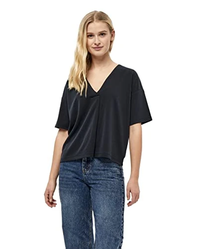 Women's Katana V-Neck Blouse 9000 Black M