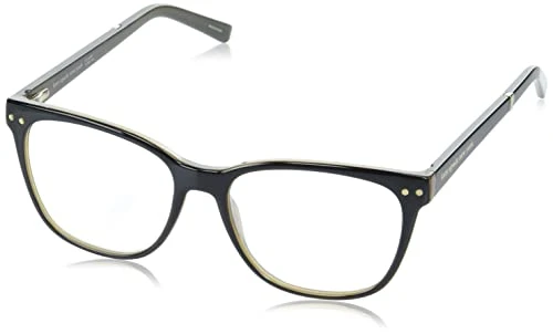 Women's Kate Spade Female Optical Style Joyanne Rectangular Reading Glasses, Black/Demo Lens, 52mm, 16mm + 2.5