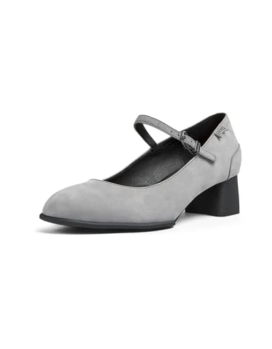 Women's Katie K200694 Mary Jane Flat, Medium Gray, 6 UK