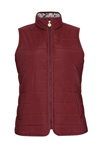 Women's Kendal Quilted Gilet Bodywarmer (Scarlet) 14