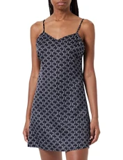 Women's Kl Monogram Negligee Black S