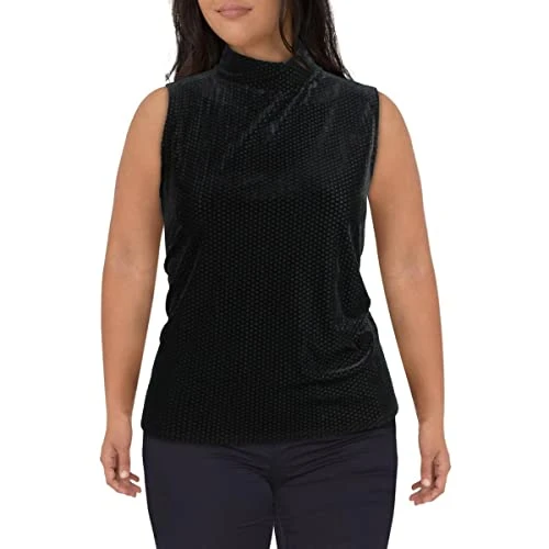 Women's Knit Blouse, Asphalt, X-Small