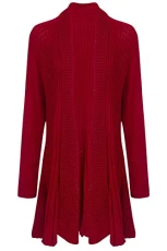 Womens Knitted Cardigan Long Full Sleeve Knitwear Cardigans Classic Solid Sweater Jacket Coat