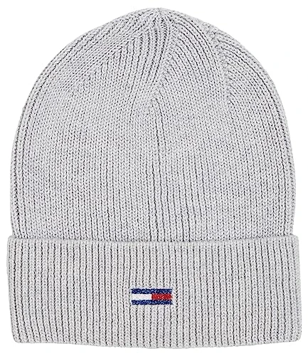 Women's Knitted Hat Flag Winter , Multicolor (Silver Grey), One Size