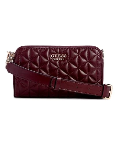Women's Kori Top Zip, Shoulder Bag, Burgundy, One Size