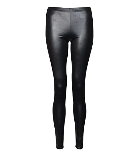 Womens Ladies New Wetlook Crop Top Bodycon Midi Dress Bodysuit Legging Mini Skirt Boobtube Top
