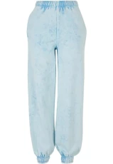Women's Ladies Towel Washed Sweat Pants, Baltic Blue, XS