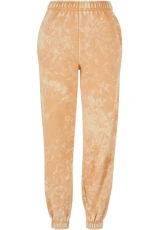 Women's Ladies Towel Washed Sweat Pants, Pale Orange, XXXL