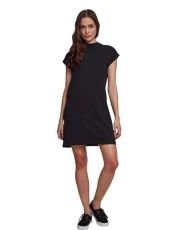 Women's Ladies Turtel Extended Shoulder Dress, Black, L UK