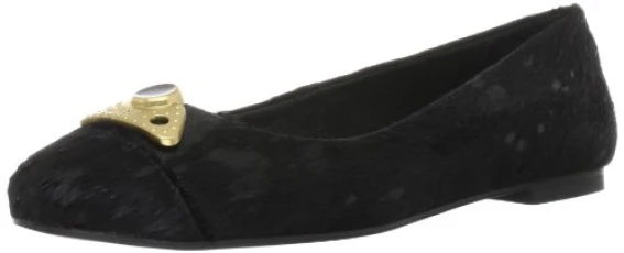 Women's Lady Butterfly Cynthia Leather Black Ballet Y00494Ps844T8013 6 UK, 39 EU