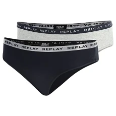 Women's Lady Slip Style 2 T/C 2pcs Waterfall Pack Briefs, Black/Silver/Black, XL Women's Lady Slip Style 2 T/C 2pcs Waterfall Pack Briefs, Black/Silver/Black, XL