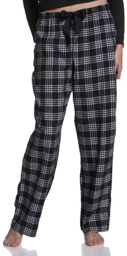 Women's Lake Dillon Plaid Flannel Pant - Black -