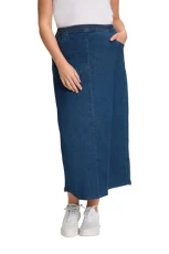 Women's Langer Denim Rock Skirt, Dark Blue, USA 16/18 (46-48 EU) / 1X (UK)