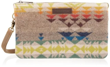 Women's Large Three Pocket Keeper Wallet Accessory-Travel, Highland Peak Tan, One Size