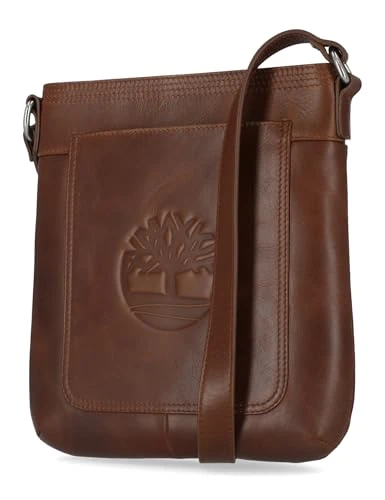 Women's Leather Crossbody Bag, Cognac