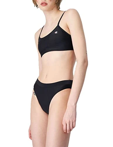 Women's Legacy American Classics Swimwear C-Logo Bottom Bikini, Black, XS
