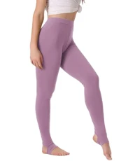 Women's Leggings Elastic Waistband Gym Yoga Soft Cotton Christmas Stirrup Pants, Light Purple, M Women's Leggings Elastic Waistband Gym Yoga Soft Cotton Christmas Stirrup Pants, Light Purple, M